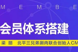 如何做好会员营销，会员体系搭建方案培训视频